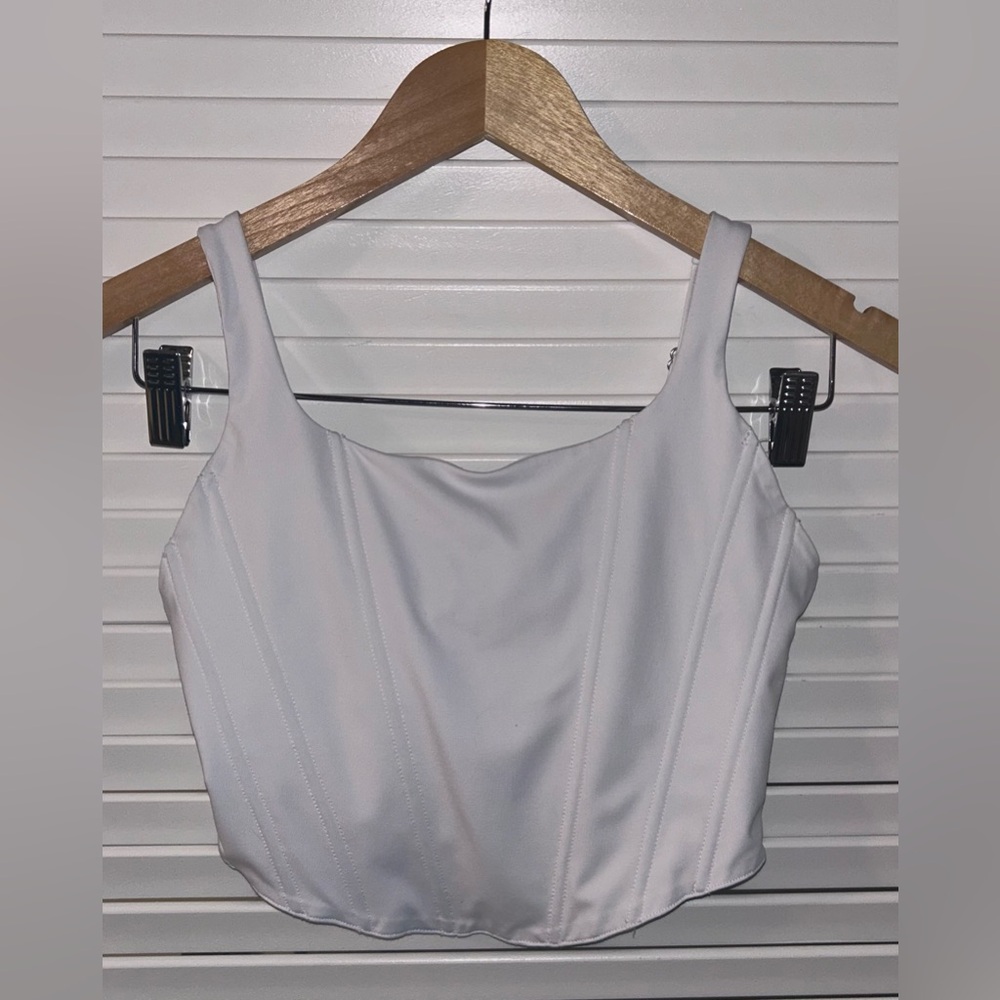 ReoRia White Tank Top for Women